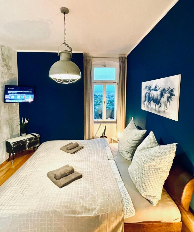 Edle Ferienwohnung - Industrial Style Dresden Eksteriør billede